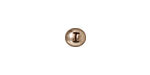 TierraCast Antique Rhodium (plated) Alphabet Bead "I" 7x6mm