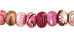 Humble Beads Polymer Clay First Blush Tiny Disk 7-8x10-12mm