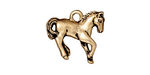 TierraCast Antique Gold (plated) Yearling Charm 20x18mm