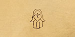 Hamsa Hand Metal Stamp 6mm