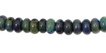 China Chrysocolla (A) Rondelle 8mm