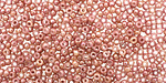 TOHO Marbled Opaque Beige/Pink Round 11/0 Seed Bead