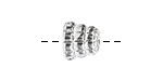 Nunn Design Sterling Silver (plated) Sea Hive Bead Cap 10x12mm