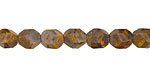 Czech Glass Misty Moors Faceted Nugget 8mm