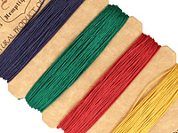 Shades of Topaz Hemp Twine 10 lb, 42 ft x 4 colors