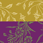 Nunn Design Wheat & Violet Small Transfer Sheet