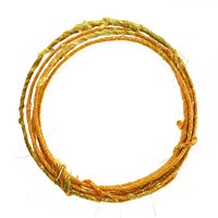 Saffron WoolyWire 24 gauge, 3 feet