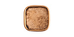 Nunn Design Antique Gold (plated) Large Square Frame Button 18mm