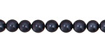 Midnight Shell Pearl Round 6mm