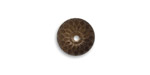Vintaj Natural Brass Acorn Bead Cap 5x13mm