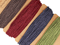 Earthy Pastel Hemp Twine 20 lb, 29.8 ft x 4 colors