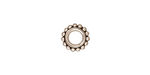 TierraCast Antique Silver (plated) Small Beaded Circle 9mm