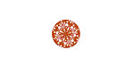 Lillypilly Bronze Kaleidoscope Anodized Aluminum Disc 11mm, 24 gauge