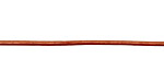 Copper (metallic) Round Leather Cord 1.5mm