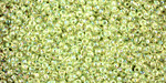 TOHO Dyed Rainbow Lemon Mist Round 11/0 Seed Bead