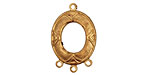 Brass Oval 1-3 Link 23x15mm