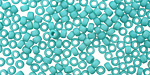 TOHO Opaque Frosted Turquoise Round 8/0 Seed Bead