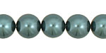 Marine Blue Shell Pearl Round 12mm