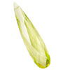 Lemon Ice Faceted Flat Teardrop 9x36mm