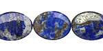 Lapis Flat Oval 20x15mm