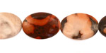 Conglomerate Jasper Flat Oval 18x13mm