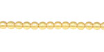 Czech Glass Luster Iris Topaz Round 4mm