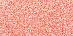 TOHO Rainbow Crystal (with Salmon Lining) Round 11/0 Seed Bead