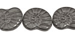 Czech Glass Cat Eye Ammonite 20x13mm