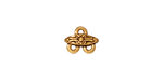 TierraCast Antique Gold (plated) Tudor 2-1 Link 10x8mm