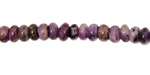 Charoite Rondelle 6mm