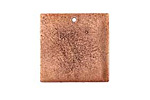 Nunn Design Antique Copper (plated) Flat Small Square Tag 23mm