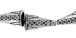 Pewter Circus Cone 20x10mm