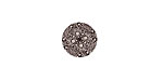 Lillypilly Black Geometrics Anodized Aluminum Disc 11mm, 22 gauge