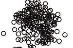 Artistic Wire Black Chain Maille Jump Ring 3.18mm, 20 gauge