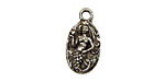 Green Girl Pewter Love Bravely Mermaid 11x23mm