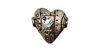Green Girl Pewter Unbreakable Heart 20mm