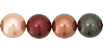 Berries Mix Shell Pearl Round 14mm