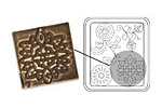 Vintaj DecoEtch Die Vintage Embroidery 2 3/8" x 2 5/8"