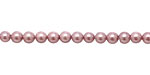 Lilac Shell Pearl Round 4mm
