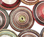 Paper Bead Saucer 12x30mm