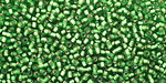 TOHO Peridot (with Frosted Silver Lining) Round 11/0 Seed Bead