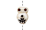 Grace Lampwork Skull 18x12mm