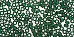 TOHO Transparent Frosted Green Emerald Round 8/0 Seed Bead