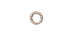 TierraCast Rhodium (plated) Small Hammertone Ring 9mm
