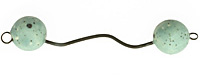 Jangles Ceramic Robin's Egg (matte) Wavy Link 56-57x11-12