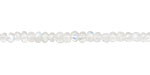 Moonstone (rainbow) Faceted Rondelle 4-5mm