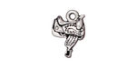 TierraCast Antique Silver (plated) Saddle Charm 12x17mm
