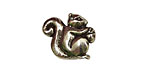 Green Girl Pewter Baby Squirrel 16x20mm
