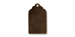 Vintaj Natural Brass Luggage Tag Altered Blank 13x21mm