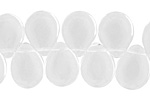 Czech Glass Crystal Teardrop 12x16mm